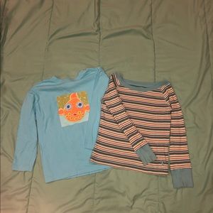 Two 6T long sleeve shirts! GAP & Fresh Produce!